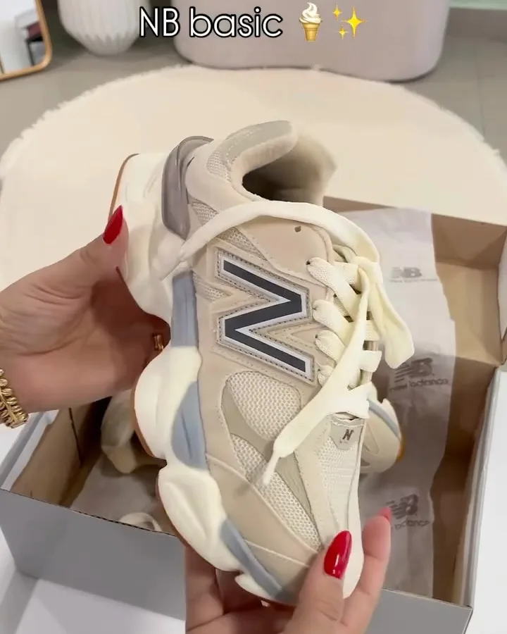 New Balance 9060 creme, o NB basic